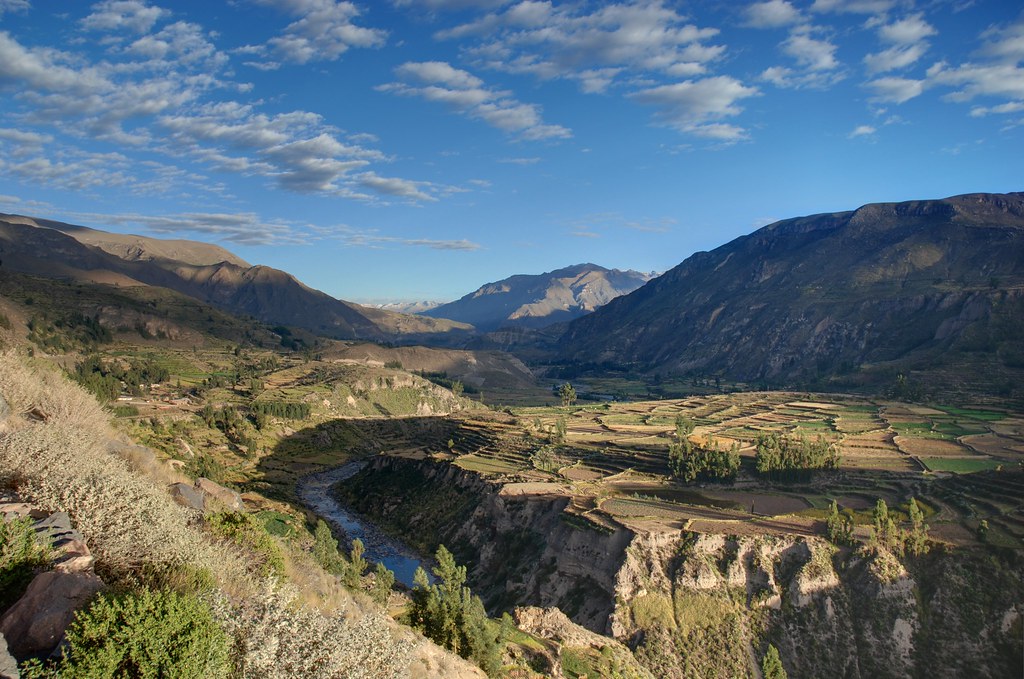 Colca canyon pre meste Arequipa. 